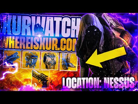 DESTINY 2 - WHERE IS XUR? - EXOTICS, LOCATION, MAP - [1-26-24] - WHEREISXUR.COM