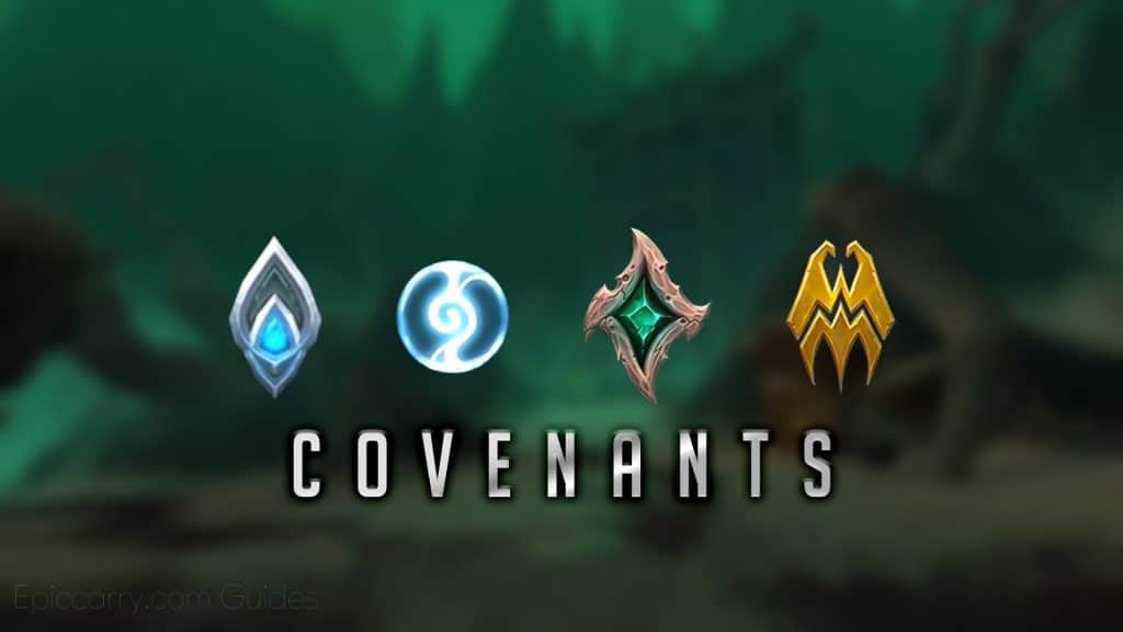 Shadowlands Covenants Overview
