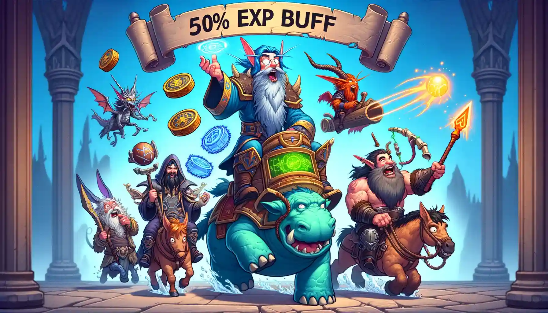 Boost Your Levels With Blizzard'S Latest Gift: A 50% Exp Buff In Sod!