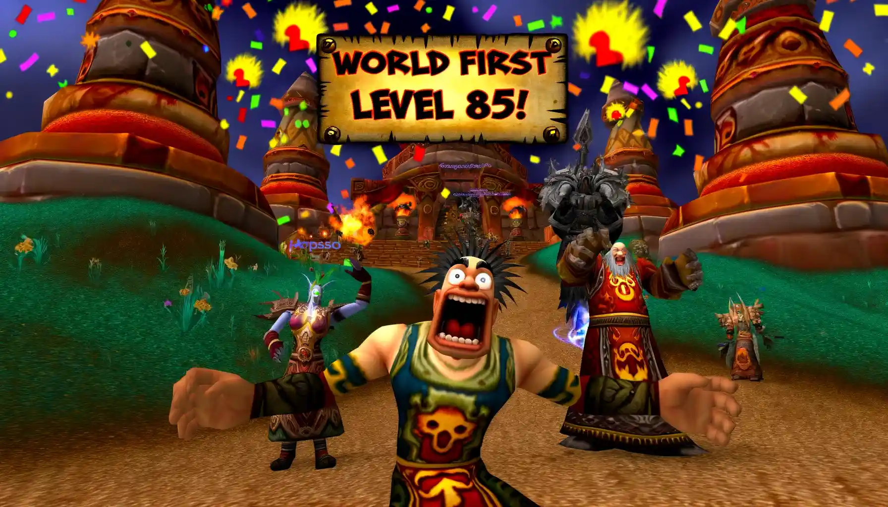 Cataclysm Classic World First Level 85 Achieved By Lmgd1 In Under 3 Hours