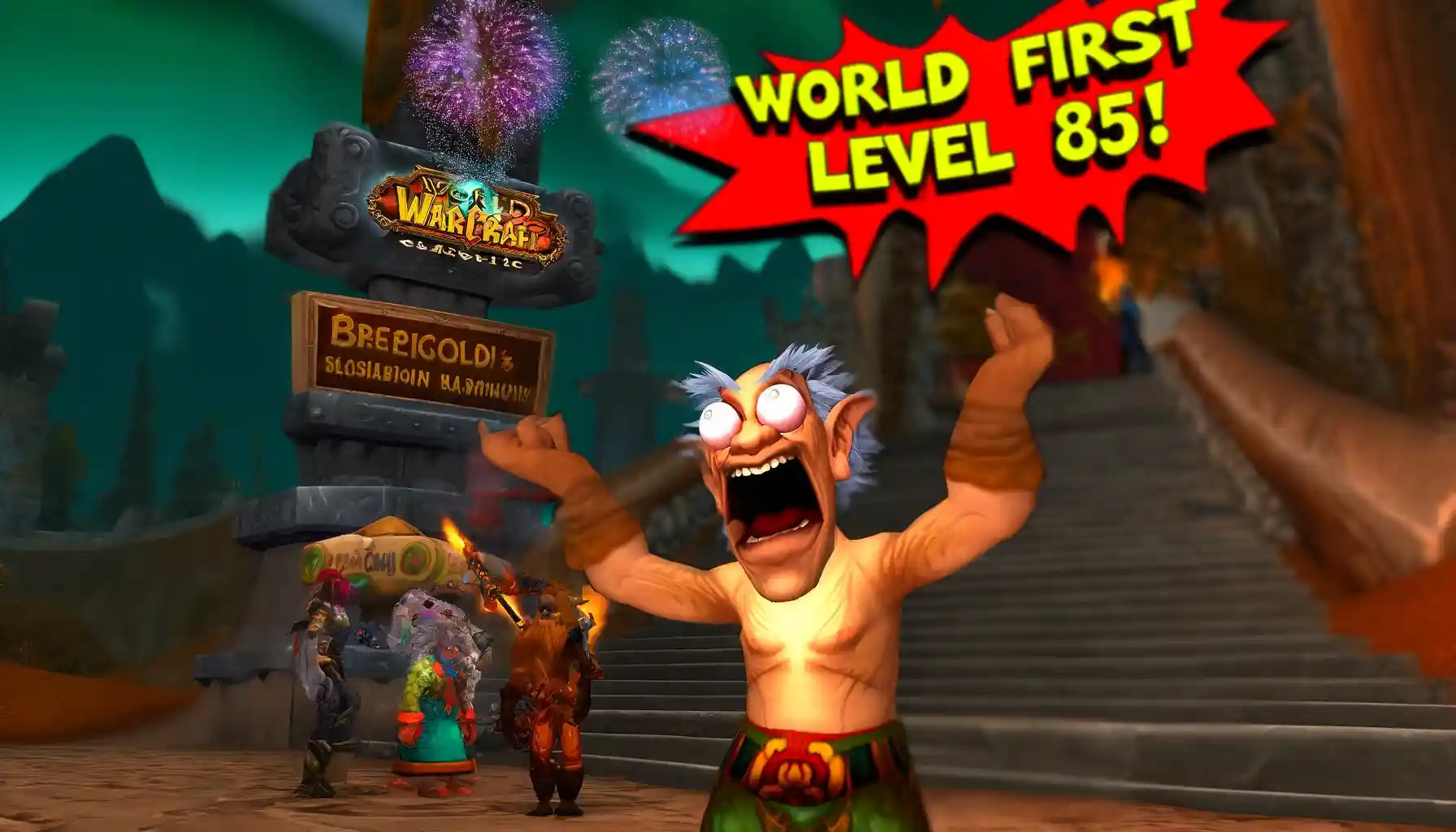 Cataclysm Classic World First Level 85 Achieved By Lmgd1 In Under 3 Hours