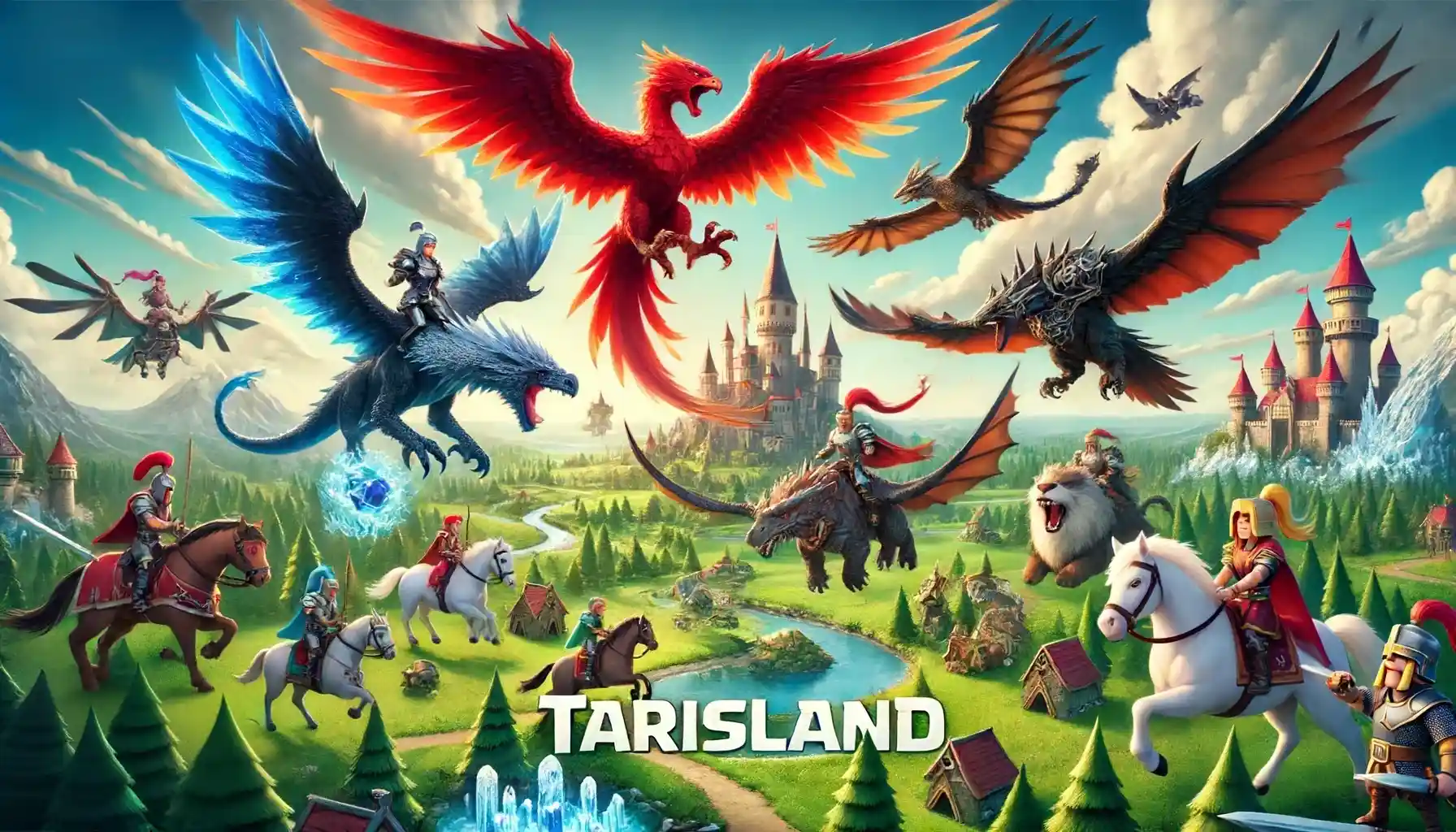 Tarisland blue feathered phoenix mystery quest