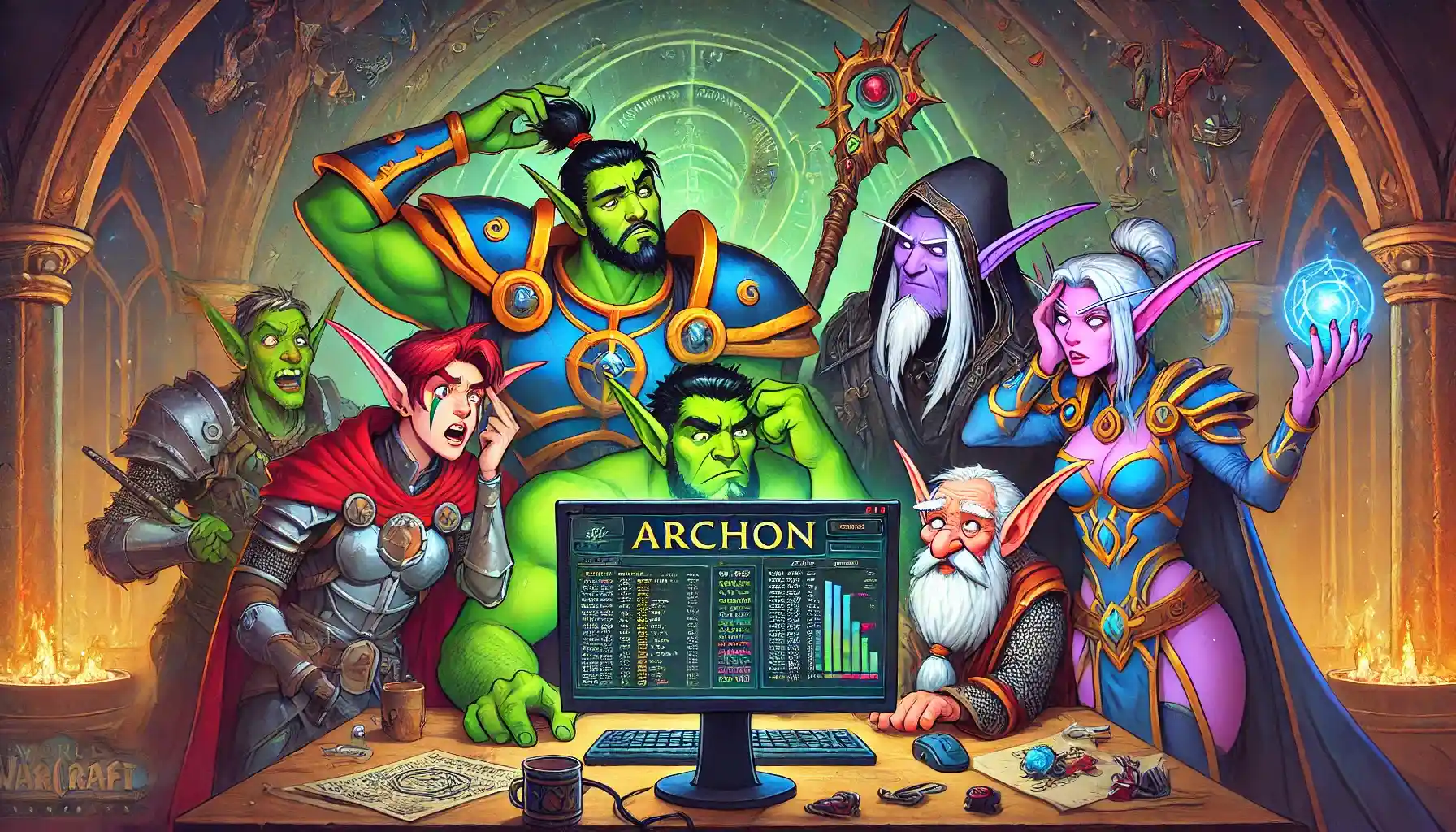 Archon Warcraft Logs DPS rankings