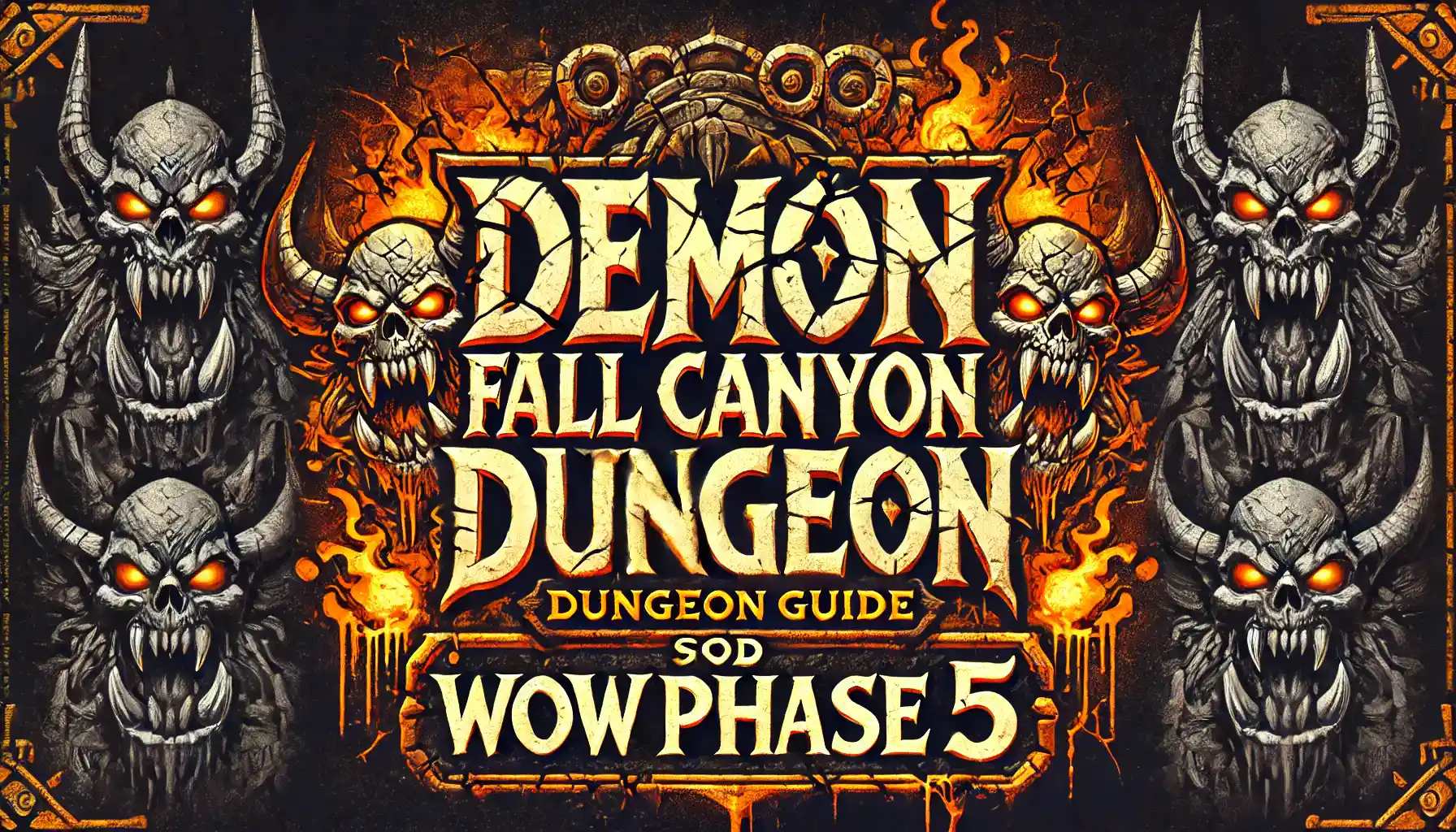 Demon Fall Canyon Dungeon Walkthrough Wow