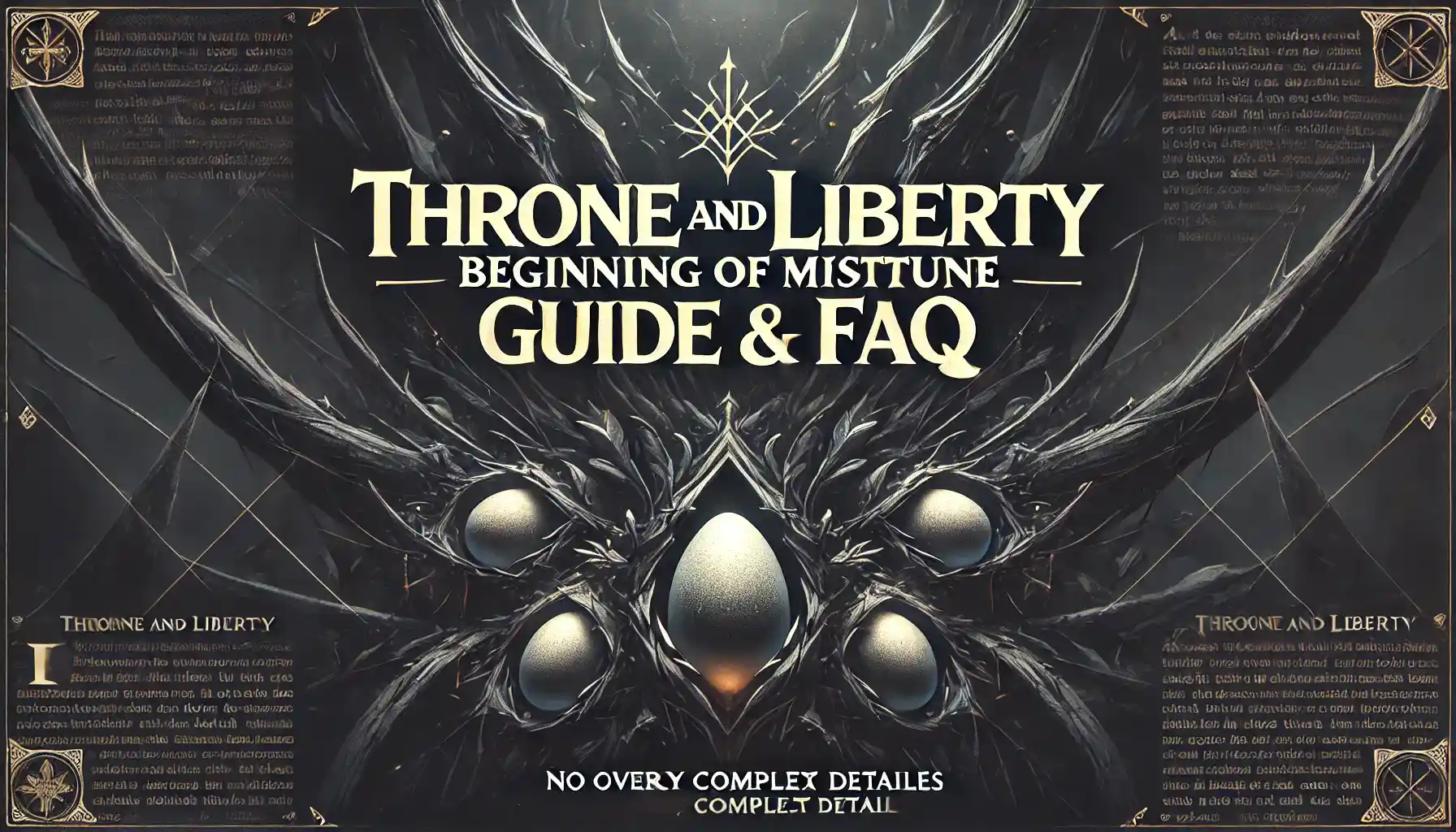 How to complete the Beginning of Misfortune in Throne and Liberty