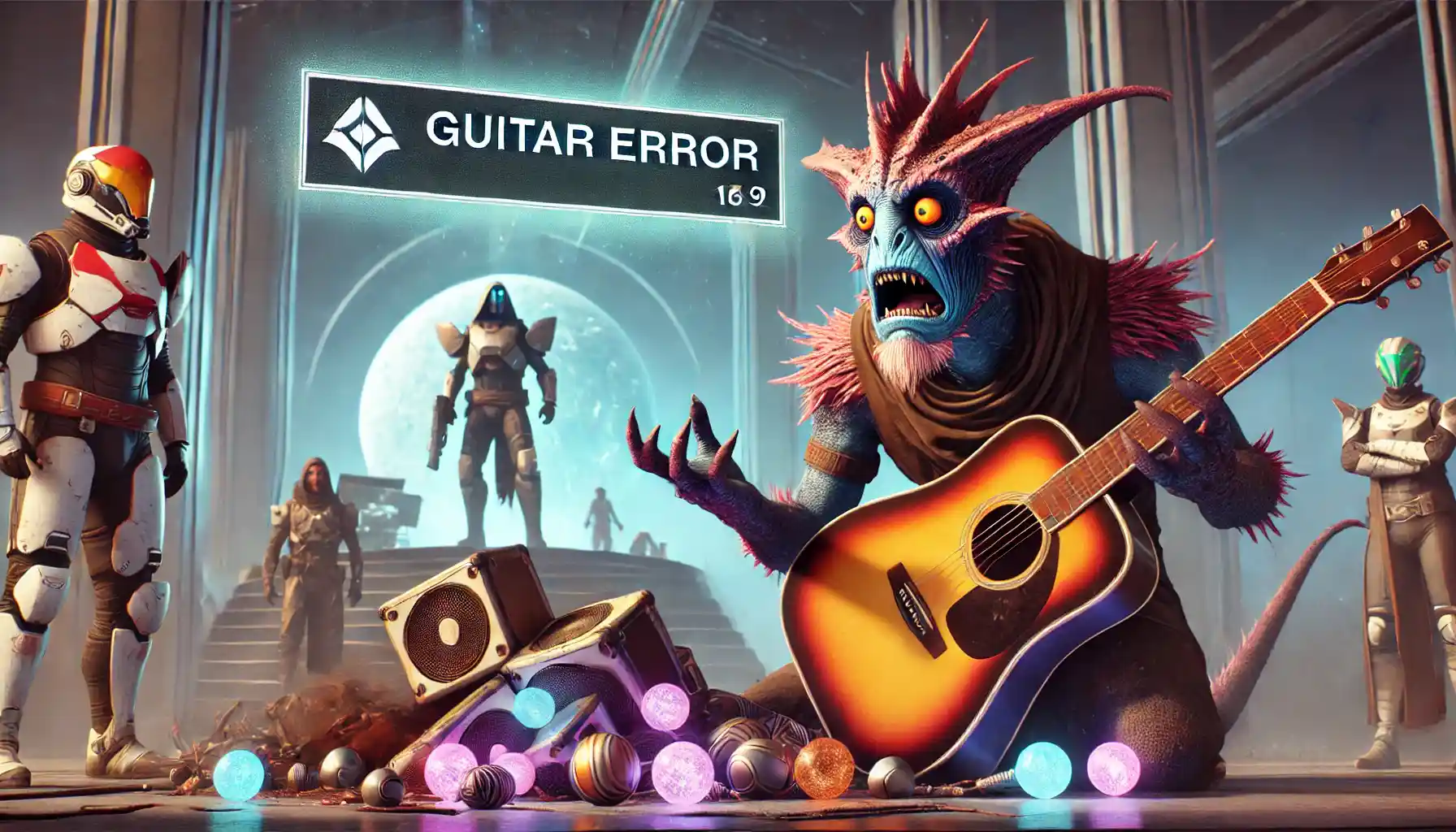 Why do I keep getting Guitar error in Destiny 2?