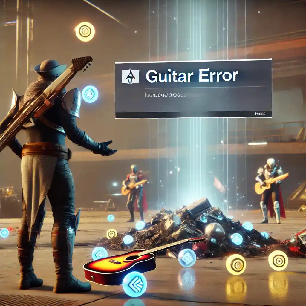 Prevent Guitar Error During Destiny 2 Gameplay