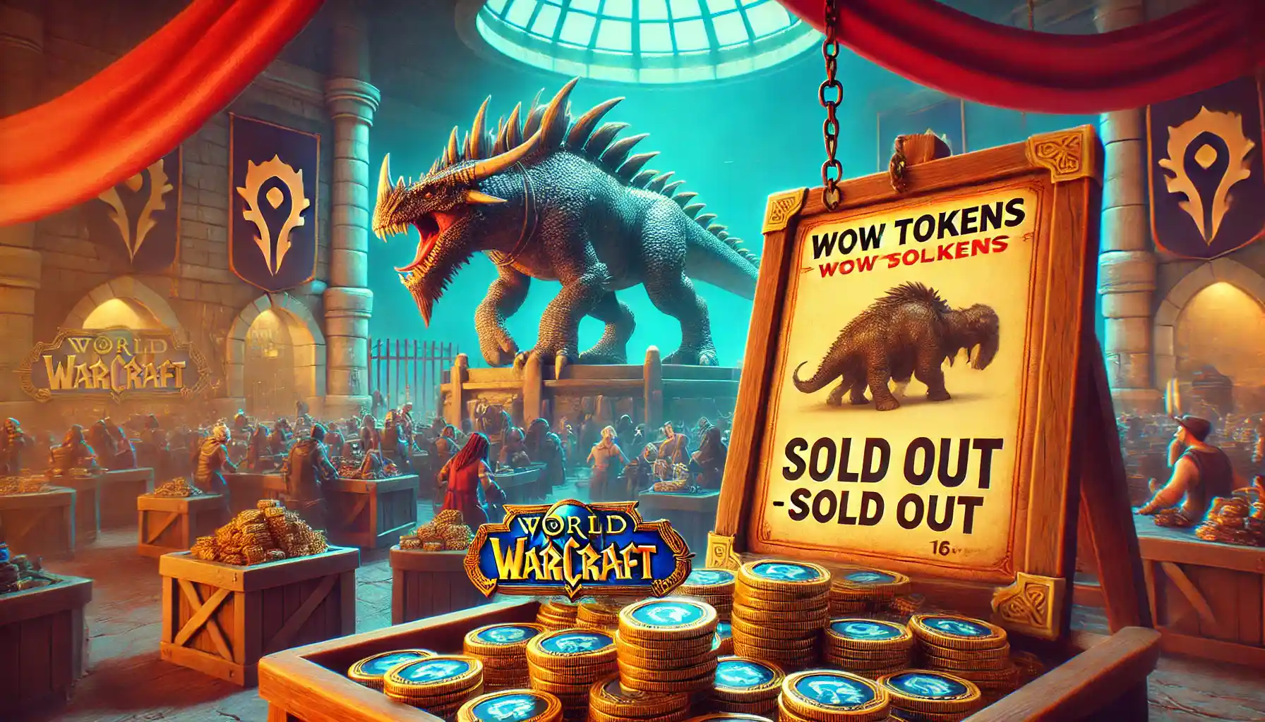 Blizzard Auction House Wow Token Sold Out