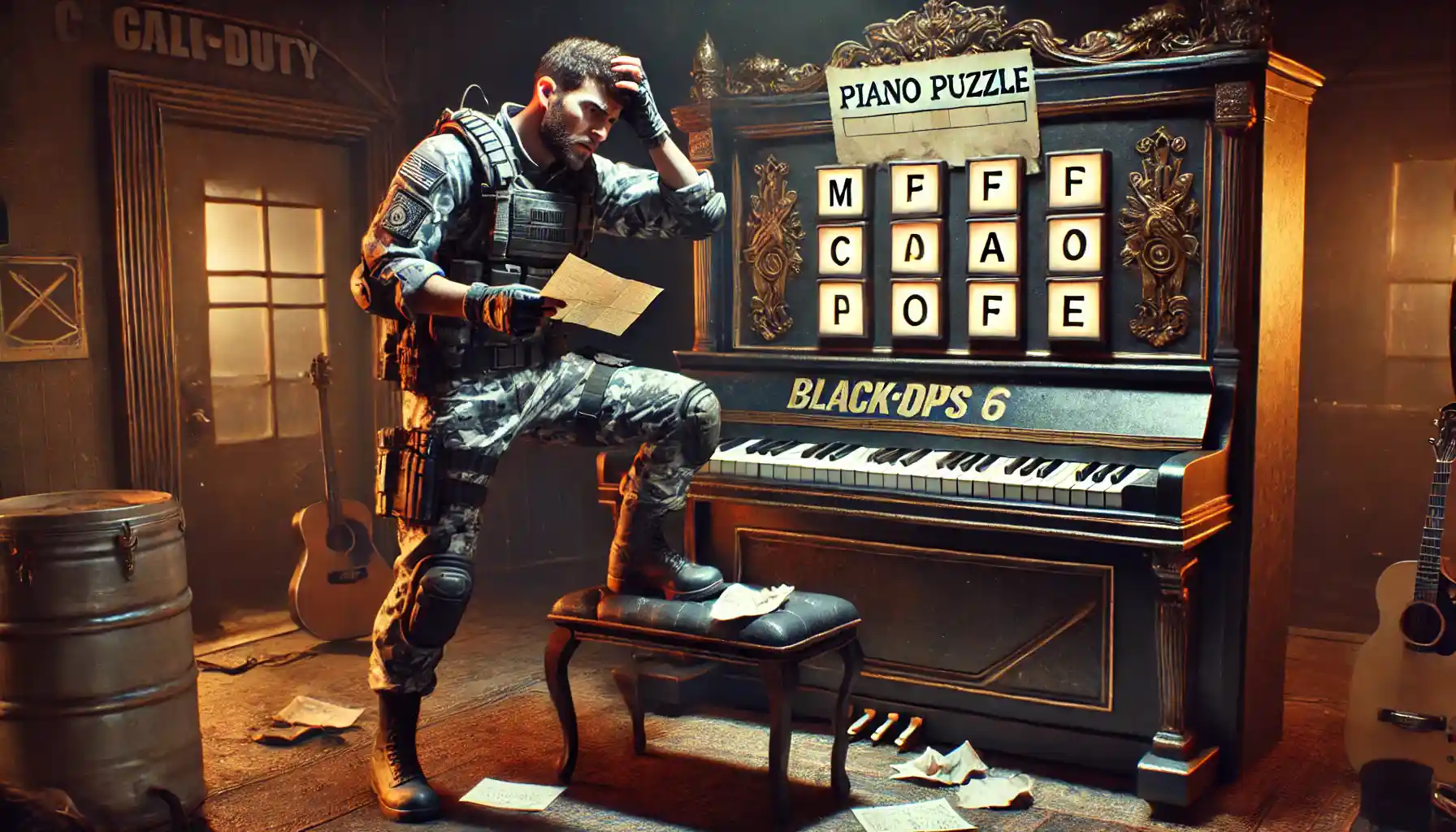 Easy Guide For Black Ops 6 Piano And Boiler Room Puzzles