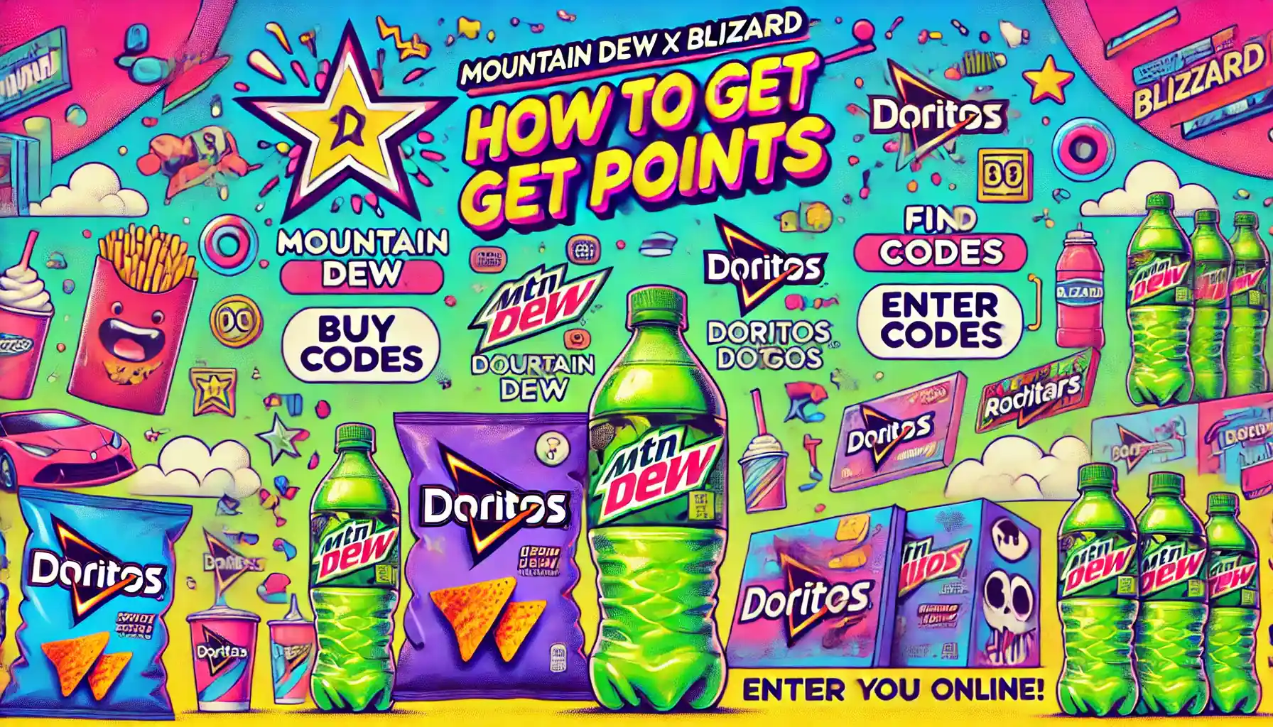 Mountain Dew Promotion Eligibility For Non-Us Residents