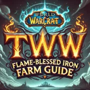 What Tools To Use For Farming Flame-Blessed Iron In Wow Tww