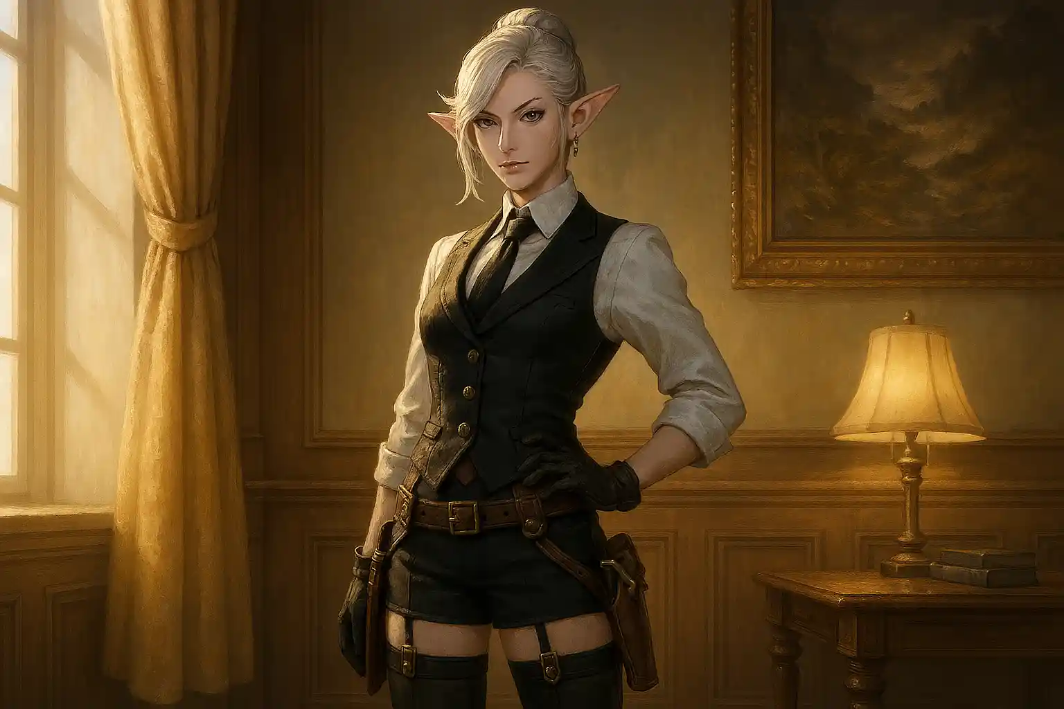 FFXIV Bouncers Holster Attire Glamour