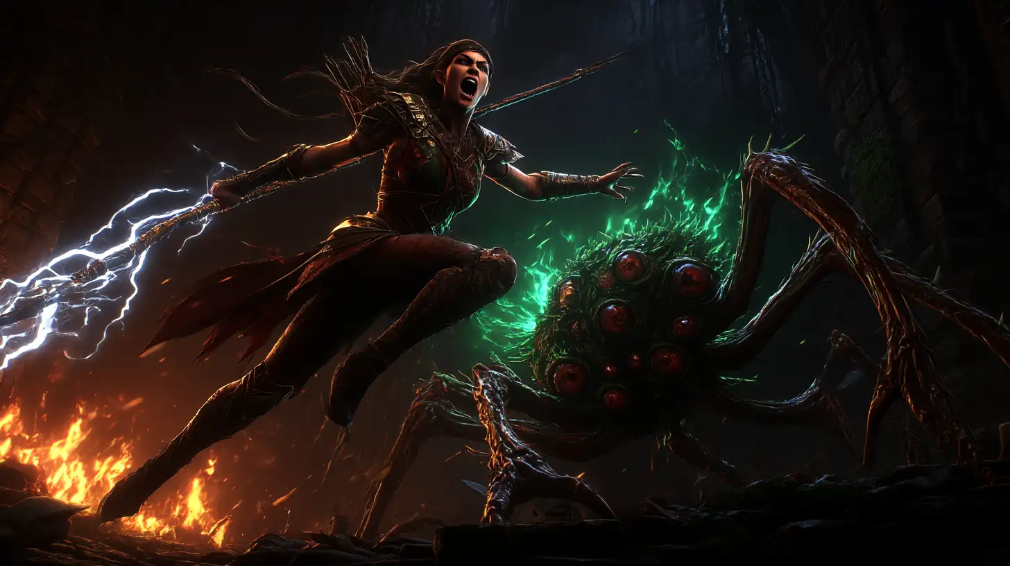 Poe 2 Class Progress: The Bleed Queen Huntress