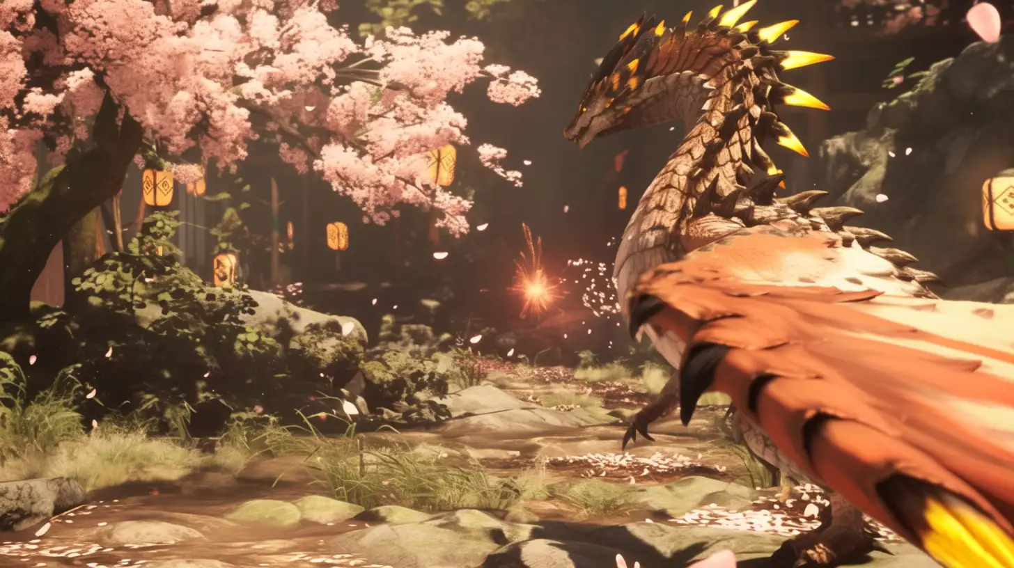 Monster Hunter Wilds: Your Blooming Guide To The Limited Time Festival Of Accord Blossomdance! | Epiccarry Monster Hunter World Event Ticket Exchange Screen With Spring Blossom Tickets