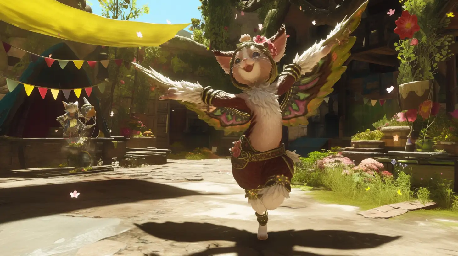 Monster Hunter Wilds: Your Blooming Guide To The Limited Time Festival Of Accord Blossomdance! | Epiccarry Claiming Spring Blossom Ticket Via Login Bonus In The Gathering Hub