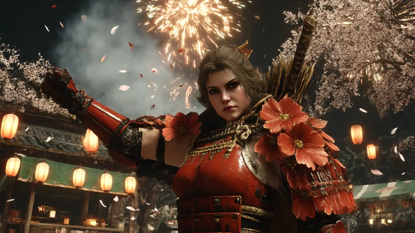 Monster Hunter Wilds: Your Blooming Guide To The Limited Time Festival Of Accord Blossomdance! | Epiccarry Sakuratide Armor Set Displayed In The Seasonal Event Forge