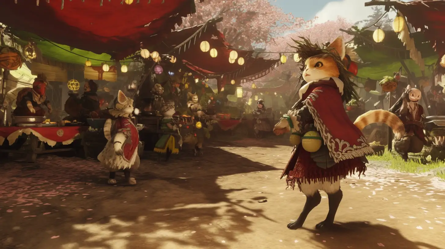 Monster Hunter Wilds: Your Blooming Guide To The Limited Time Festival Of Accord Blossomdance! | Epiccarry Detailed View Of Blossom Cuffs As Part Of The Limited Time Event Gear