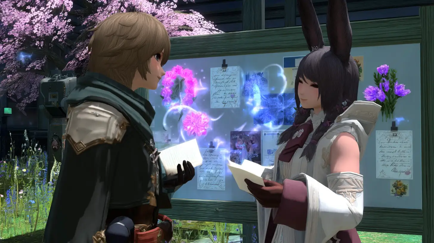 The Final Fantasy Xiv Event Spring Community Support Campaign Has Sprung! | Epiccarry Hunt Rare Rewards In The Ffxiv Community Event